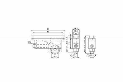 Sobinco enkel wielstel 6600
