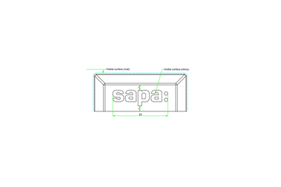 SAPA / RC-Systems VS0100 windkap (10stuks) Waterkapjes