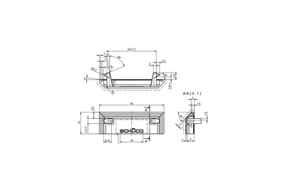 Schuco 208695 | Windkapje, Kleur wit (10 stuks)