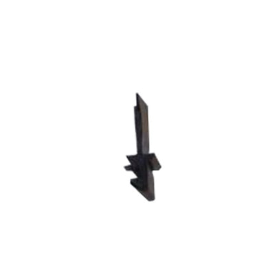 Rubber schuifpui middenstijl 4,5 meter (breed rubber)